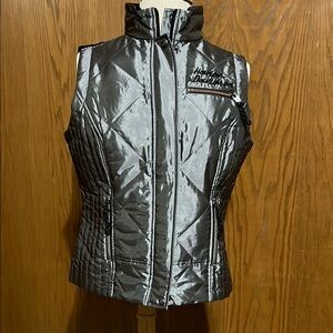 Harley-Davidson Women's Silver Quilted Vest